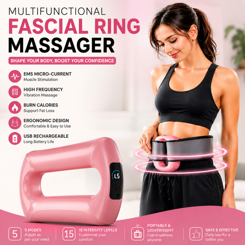 Multifunctional Full-Body Fascial Ring Massager
