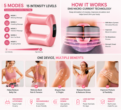 Multifunctional Full-Body Fascial Ring Massager