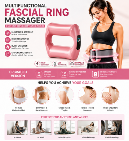 Multifunctional Full-Body Fascial Ring Massager